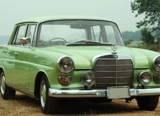 Classic Mercedes Fintail